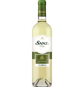Bouteille de vin blanc Sanz Verdejo 2018, appellation Rueda de Bodegas Vinos Sanz