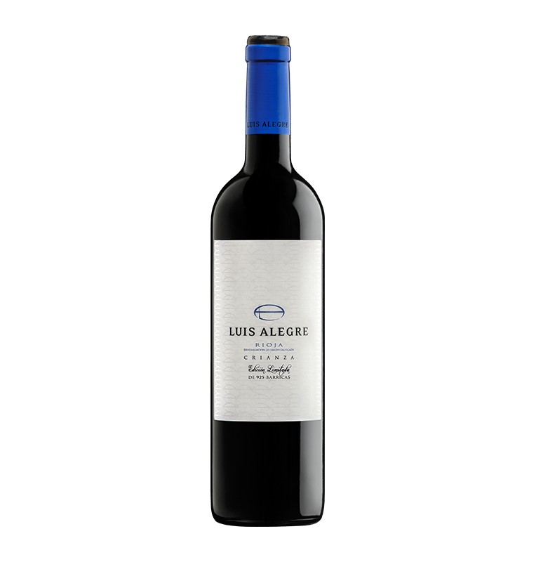 Bouteille de vin rouge Luis Alegre crianza 2016, appellation Rioja de Bodegas Luis Alegre