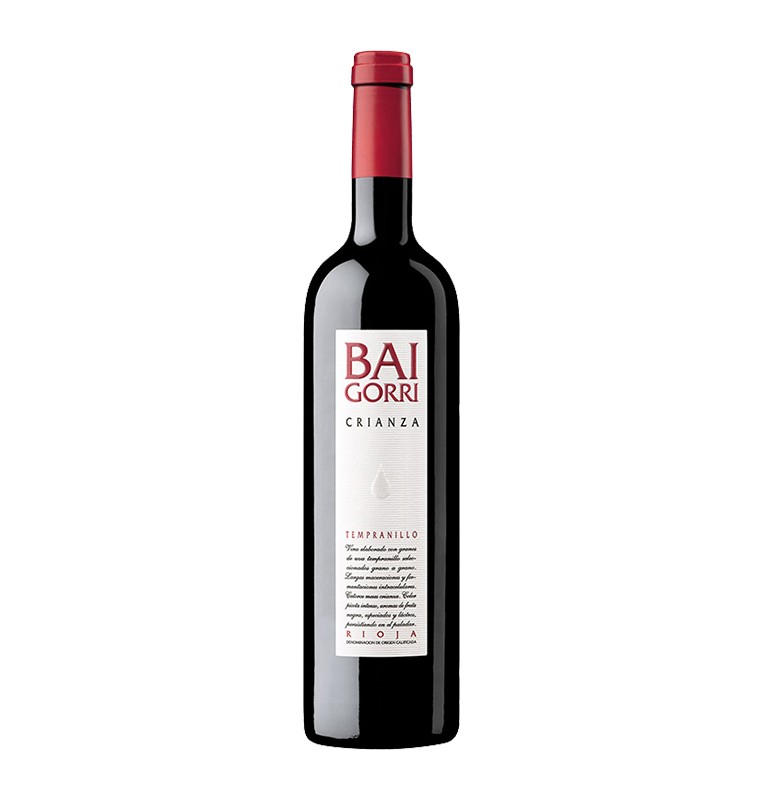 Bouteille de vin rouge Baigorri crianza 2015, appellation Rioja de Bodegas Baigorri