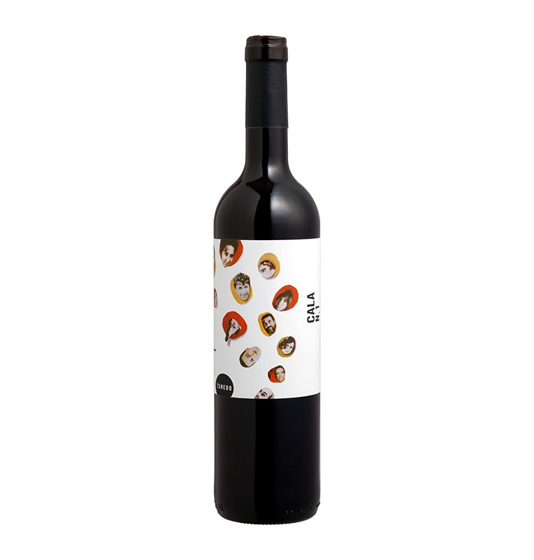 Bouteille de vin rouge bio espagnol Cala n1 de Bodegas Tinedo, IGP Vinos de la Tierra Castilla y Leon