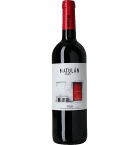 Bouteille de vin rouge espagnol Matulan de Bodegas Obalo, AOC Rioja
