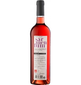 Bouteille de vin rosé Sarmentum rosado 2017 de Bodegas Covides