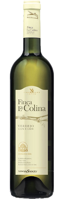 Finca la Colina Cien x Cien 2018 - Vin blanc de Vinos Sanz Finca la Colina Cien x Cien 2018 - Vin blanc de Vinos Sanz