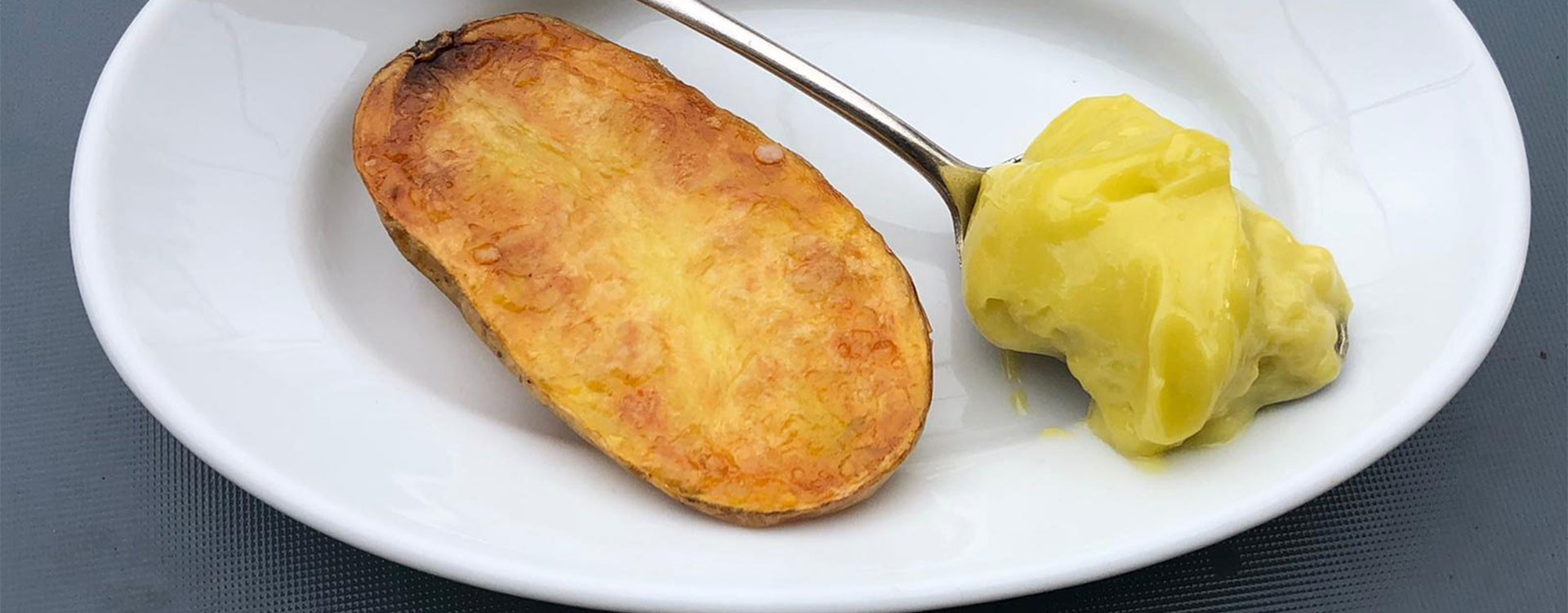 Patatas boca abajo - Pommes de terre face contre terre